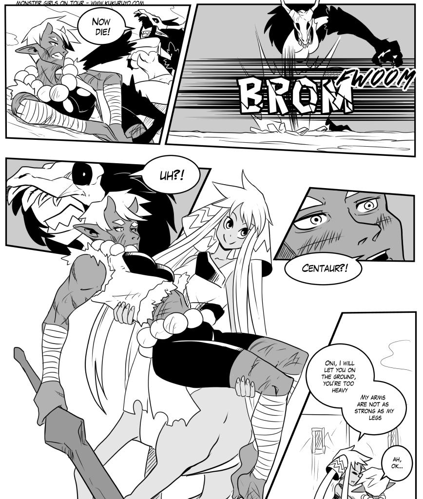 Monster girls on tour - Episode 190, Page 1: Page 190